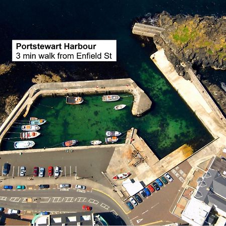 Enfield Street House Behind Portstewart Promenade With Partial Sea View From Front 3 Bed Sleeps 7 Villa Ngoại thất bức ảnh
