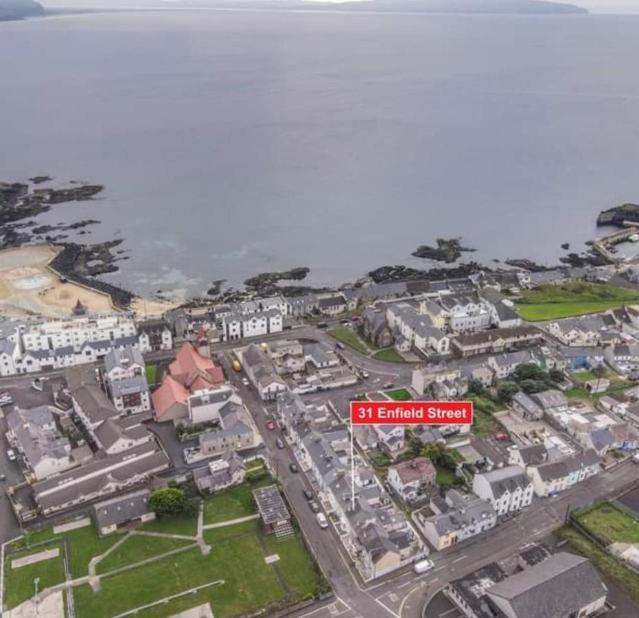 Enfield Street House Behind Portstewart Promenade With Partial Sea View From Front 3 Bed Sleeps 7 Villa Ngoại thất bức ảnh