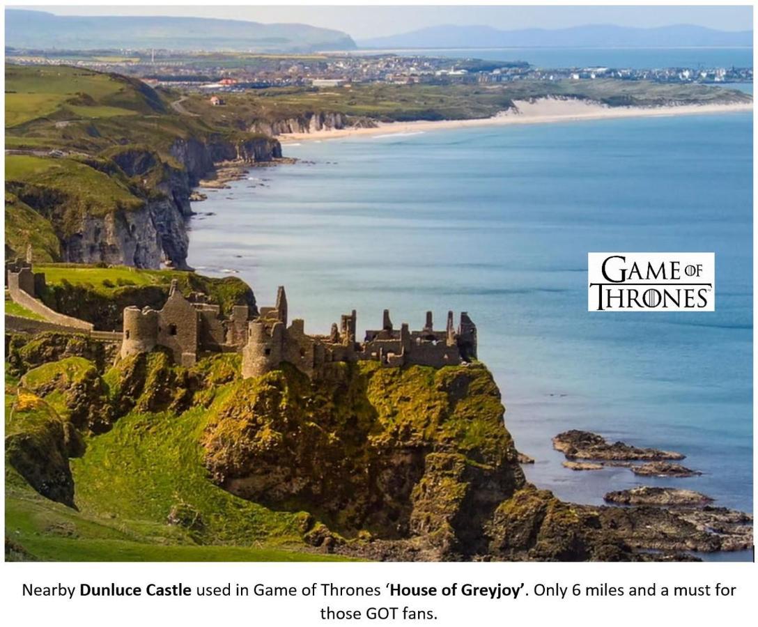 Enfield Street House Behind Portstewart Promenade With Partial Sea View From Front 3 Bed Sleeps 7 Villa Ngoại thất bức ảnh