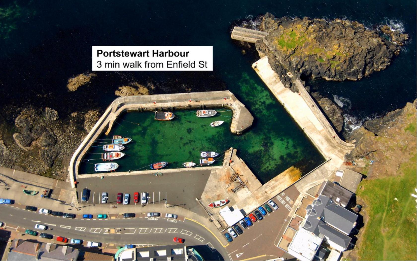 Enfield Street House Behind Portstewart Promenade With Partial Sea View From Front 3 Bed Sleeps 7 Villa Ngoại thất bức ảnh